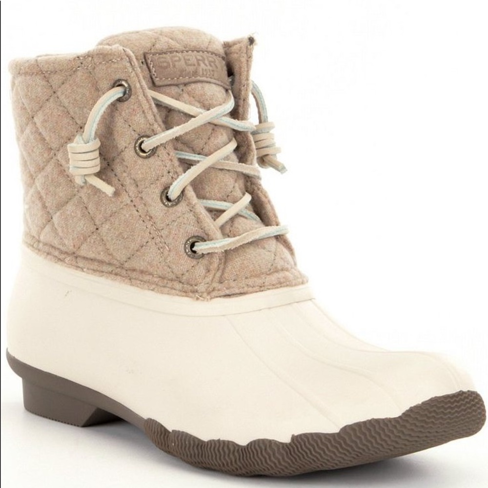 Sperry Topsider Duck Boots - Oyster/Oatmeal